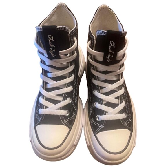 Converse Unisex Run Star Legacy CX Hi Top Skull Sneakers - Picture 3 of 8